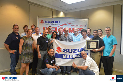 Suzuki del Caribe receives sales and service performance award