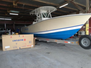 Suzuki Marine Drops anchor in the BVI