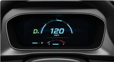 Full colour TFT dashboard