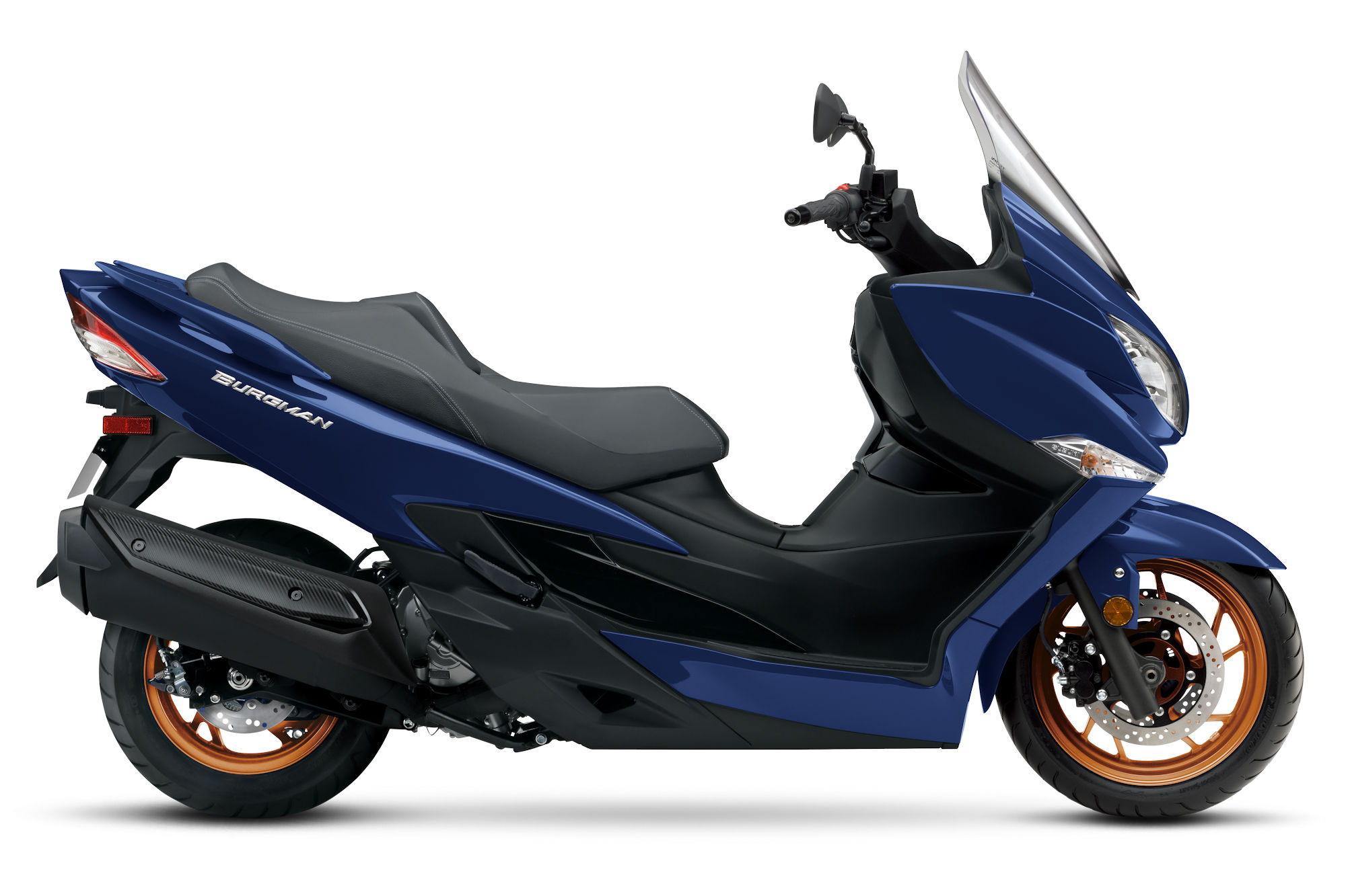 Metallic Reflective Blue — right